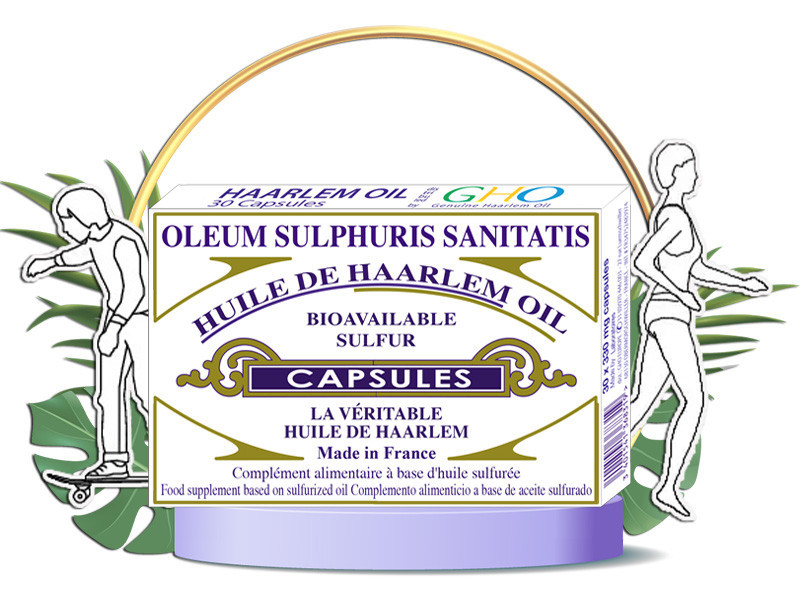 Boîte de 30 capsules standard d'huile de Haarlem - Offre d'essai